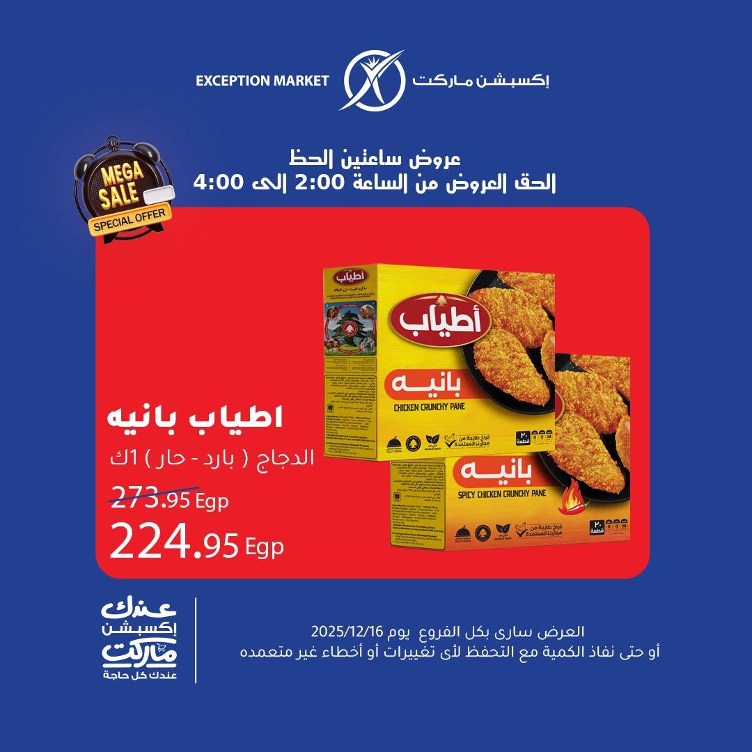 exception offers from 16dec to 16dec 2025 عروض اكسبشن من 16 ديسمبر حتى 16 ديسمبر 2025 صفحة رقم 3